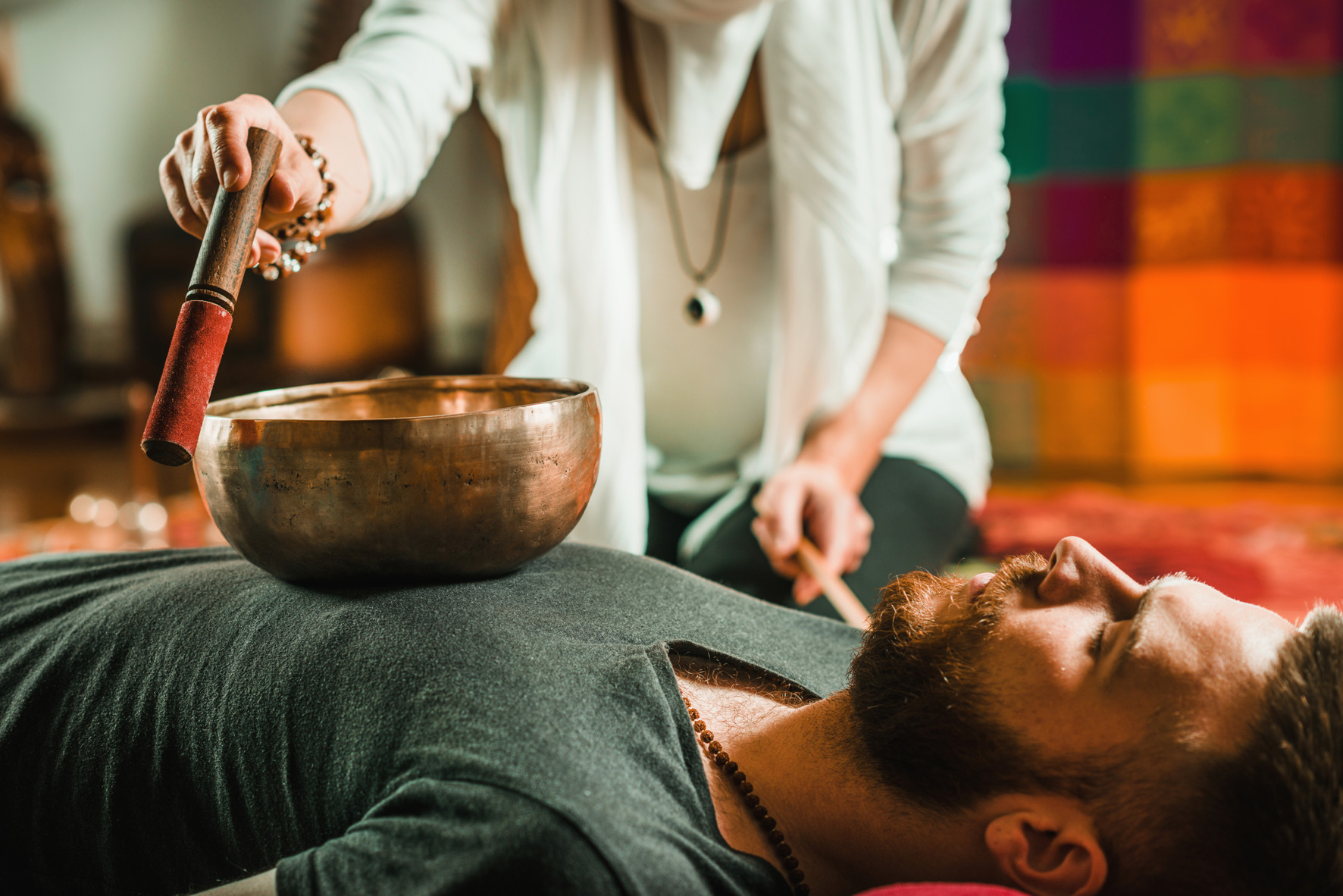 Formation certifiante en massage vibratoire aux bols tibétains